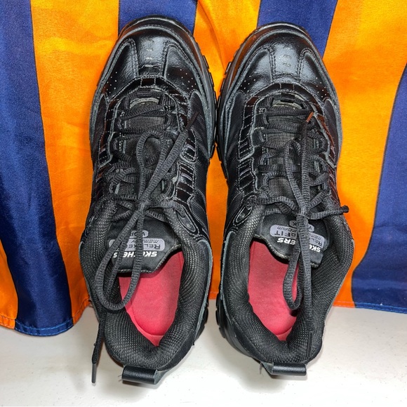 Skechers for Work Men's Soft Stride Galley Slip Resistant Boot size 8 black - Picture 7 of 9